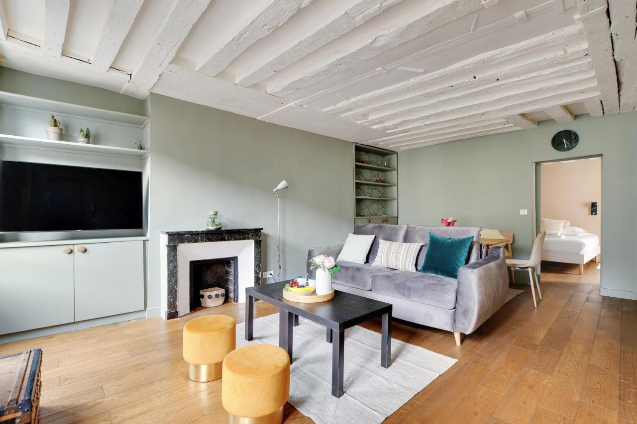 Chic Apartment -1Br-4P- Haut Marais - Republique 파리 외부 사진