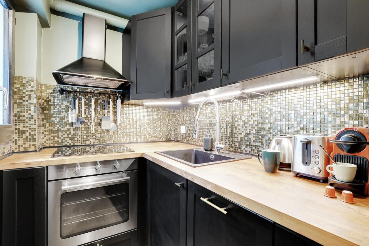 Chic Apartment -1Br-4P- Haut Marais - Republique 파리 외부 사진